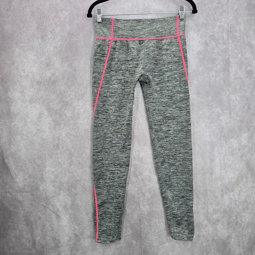 Kathy Gray Pink‎ Heather Activewear Legging Yoga Pants Bottoms Small